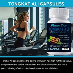 120 Capsules 3450MG Tongkat Al LONGJACK GRADE A STRONGEST ROOT EXTRACT 200:1