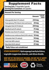 blood pressure stroke – ASTRAGALUS 770MG – mood boost depression 3BOTTLE