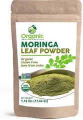 Organic Moringa Powder 1.10 lbs – USDA Certified, Gluten-Free, Raw Superfood