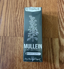 ETHALE Mullein Leaf 10:1 Extract + Chlorophyll Liquid Drops Oral Detox