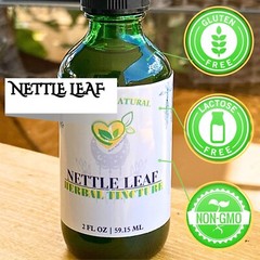 Nettle Leaf Tincture Organic Liquid Herbal Drops Natural Liver Digestive 2oz