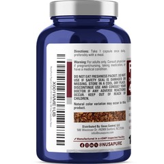 NusaPure Pygeum Bark 4500mg 180 Veggie Caps (Non-GMO & Gluten Free)