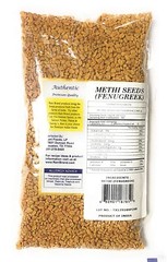 Fenogreco Organico Semilla Semillas Methi Producto De La India Natural 1/2 Libra