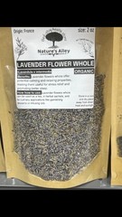 100% ORGANIC/AUTHENTIC LAVENDER FLOWER WHOLE. 4OZ.