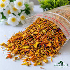 Dried Marigold Flower Petals Tagetes erecta Natural Herbal Tea Premium Sri Lanka