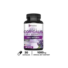Corydalis Extract Capsules 1000mg – Strong Pain Relief Formula, Veggie, Non-GMO