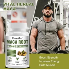 MACA ROOT 2000 MG capsules ( lepidum mayenil ) 2000 mg organic vitamins