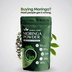 500g Moringa Oleifera Powder | Pure Leaf | Fresh & Finely Milled