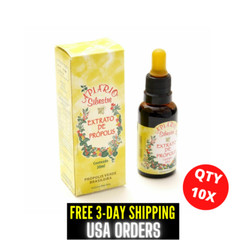 Propolis Extract APIARIO SILVESTRE Green Brazilian APIARIO 10 bottles x 30 mL