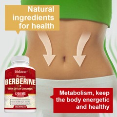 Premium Berberine Hcl – With Ceylon Cinnamon – Supports Blood Sugar Health
