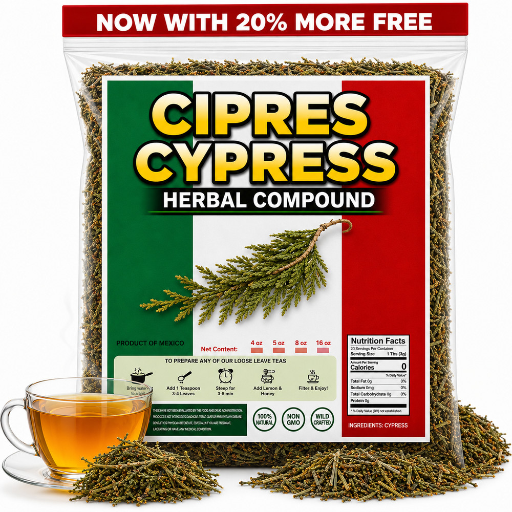 5oz Cipres Hierba/infusion cypress – Ciprés de Moctezuma – sabino – Ciprés común