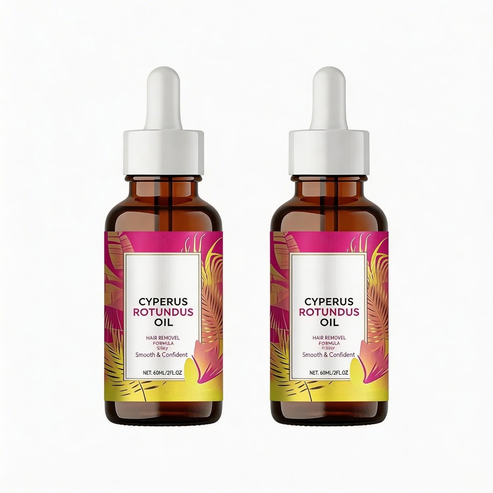 【2 bottles】NEW Cyperus Rotundus Oil – 60ml Natural Cyperus Rotundus Oil