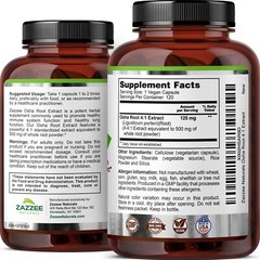 Zazzee OSHA Root 41 Extract 500 mg Strength 120 Vegan Capsules 4 Month Supply…