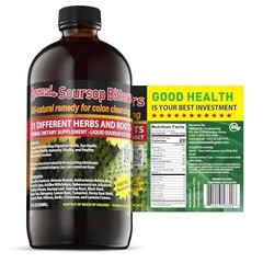 Organic Soursop Bitters 16 fl oz – Natural Digestive Aid, Herbal Tonic, Wellness