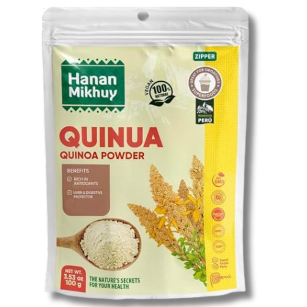 Quinua 100% Natural Quinoa Powder for Energy & Digestion, Gluten-Free from Peru