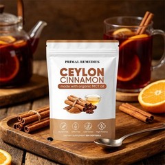 300 Softgels Ceylon Cinnamon with MCT Oil – Extra Strength Sugar Support