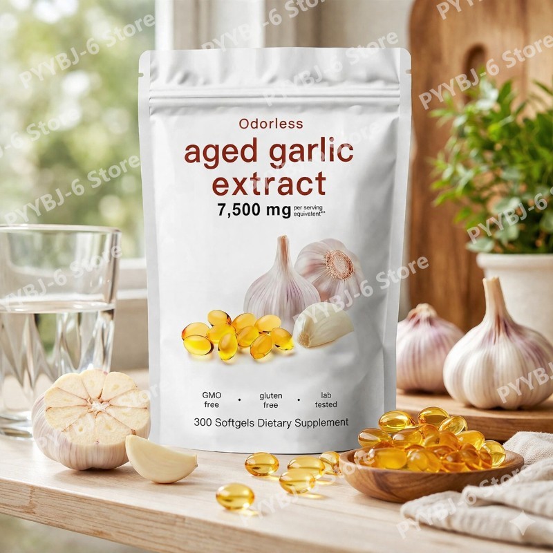 Nuvapure Aged Garlic Extract – Odorless – Organic