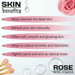 Organic Rose Petals Powder Dried Pure Natural No Fillers A Plus Grade Face Mask