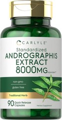 Andrographis Paniculata 8000 Mg Brain Health Immune Joint Support, 90 Capsules