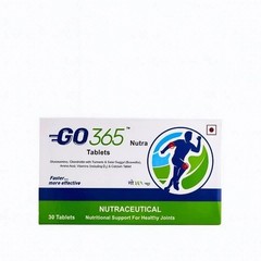 Charak Go365 Nutra Tablets – 90 Tabs | Joint & Cartilage Health Support p164