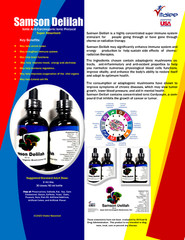 Samson Delilah- Immune System Ionic Protocol (60 ml)