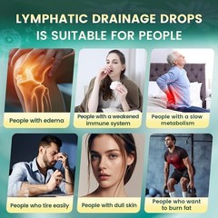 Organic Lymphatic Drainage Drops, Lymphatic Drainage Supplement for Healthy L…