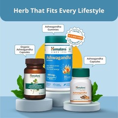 6X Himalaya KSM-66 Ashwagandha Gummies 180 Count Vegan Strawberry Gummies