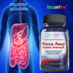 Water Away Pills Maximum Strength – Herbal Diuretic Pills for Water Retention