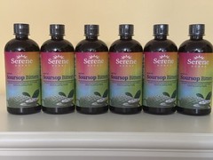6 Pack Serene Herbs Exotic Soursop Bitters Liquid Gut Health Detox Vitality