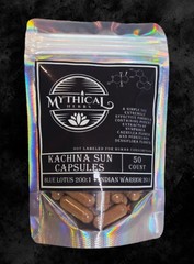 Kachina Sun – Indian Warrior & Blue Lotus Capsules : Relaxing Herbs | Love Blend