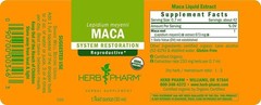 Herb Pharm Organic Whole Root Maca 1 fl oz 30 ml FREE SHIPPING