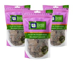 Hojas de Guanabana Te Herbal Infusion Value Pack (105g) Soursop Leaves Tea