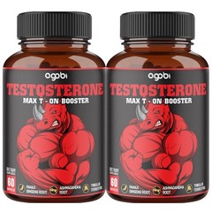 60 Capsules x 2 Packs – Herbal Blend with Ginseng, Ashwagandha, Tribulus & More