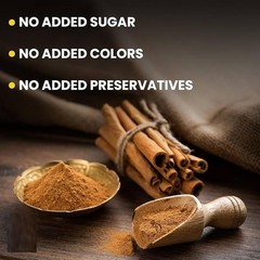 Taj Dalchini Cinnamon Powder 100% Purest for Heart, Digestive Health