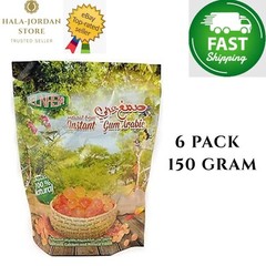 6 X ELNASR Instant Gum Arabic 150 gm Acacia Natural 100% Sudan ⭐FAST SHIPPING⭐