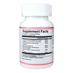 L-Histidine, Thunder God Vine 20:1, 120 capsules, Joints Pain Relief. Arthritis.