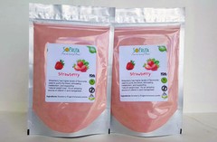 Strawberry powder 16oz (453g) Freeze Dried Kosher Vitamin C Antioxidant SoFruta