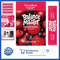 Organic Beet Root Powder Sugar Free Non-GMO Mixed Berry Flavor 14 Stick Packs