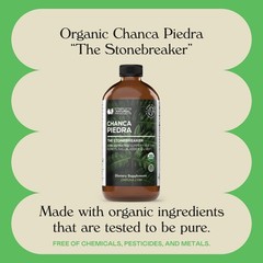 Chanca Piedra Organic Liquid Extract 16oz – Natural 16 Fl Oz (Pack of 1)