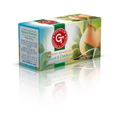 2 boxes of 100% Natural PEAR & FIG Tea of Bulgaria – 2 boxes of 20 filter packs
