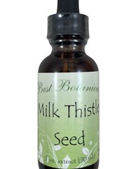 Organic Milk Thistle Extract Herbal Tincture w/ Dropper Free Shipping #1 Rated