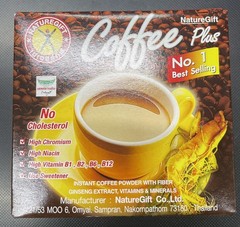 Nature Gift Coffee Plus with Fiber Ginseng Extract Vitamin & Mineral 135g. (1…