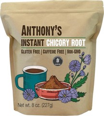 Instant Chicory Root, 8 oz, Gluten Free, Caffeine Free, Non GMO, Coffee