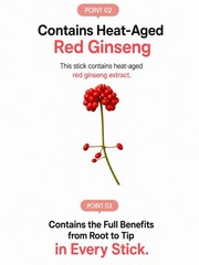 Korean Red Ginseng Gold Stick 6-Year Pure Extract 10ml 100ea Premium Health Gift