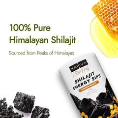 100% Pure Shilajit/Shilajeet, 250mg Shilajit/Stick | Boosts Energy & Stamina 15N