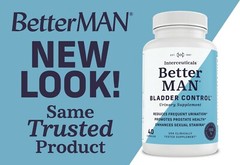 BetterMAN for Bladder Control, Prostate Health, Stamina (Sold as 2 Bottles)
