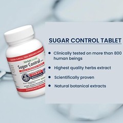 HERBAL CANADA Sugar Control (60 Tablets) Developed By Scientists of CCRAS