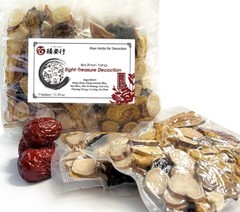 八珍汤 Ba Zhen Tang (Eight-Treasure Decoction) Raw Herbs 80g x 5 Bags
