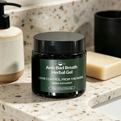 Anti-Bad Breath 120g Gel Supplement, Odor Control from The Inside Herbal
