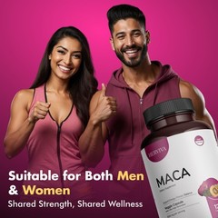 Herviva Organic MACA Extract Capsules – 1500mg
